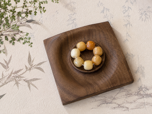 Golden Drift Handheld Beads