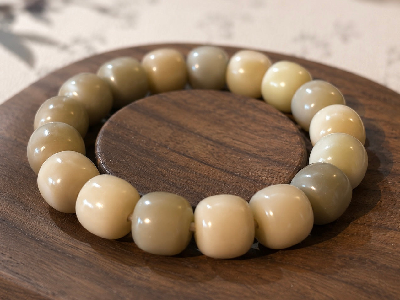 Winter Moss Handmade Bracelet