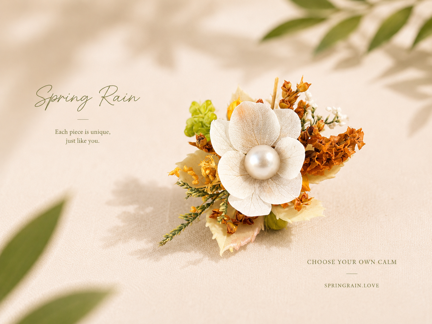 Amber Bloom Ring