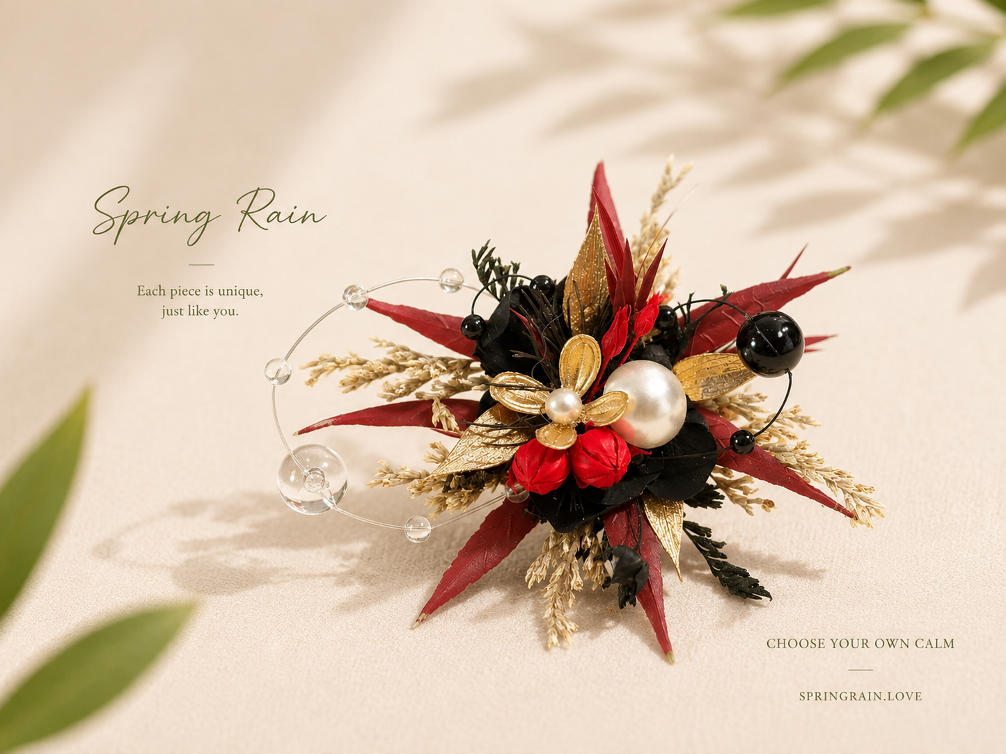 Crimson Nocturne Ring