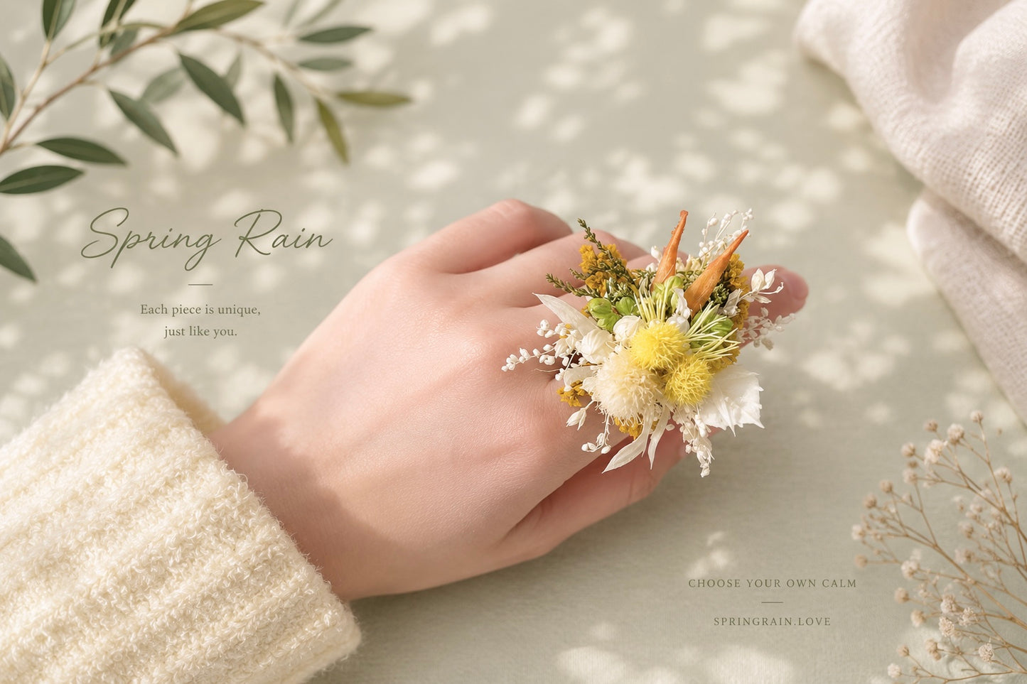 Golden Meadow Ring