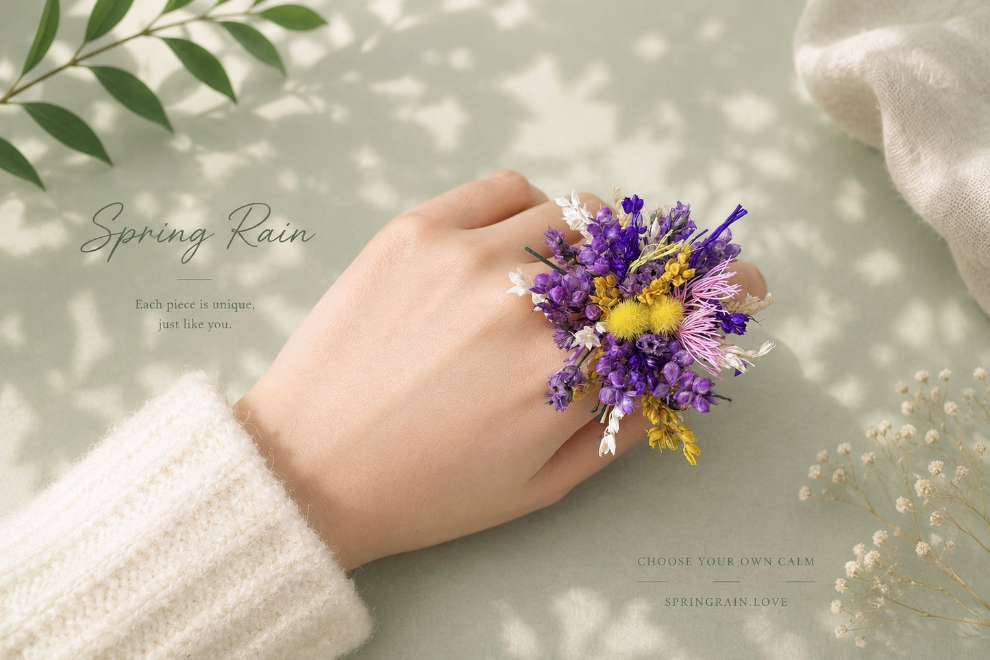 Lavender Meadow Ring