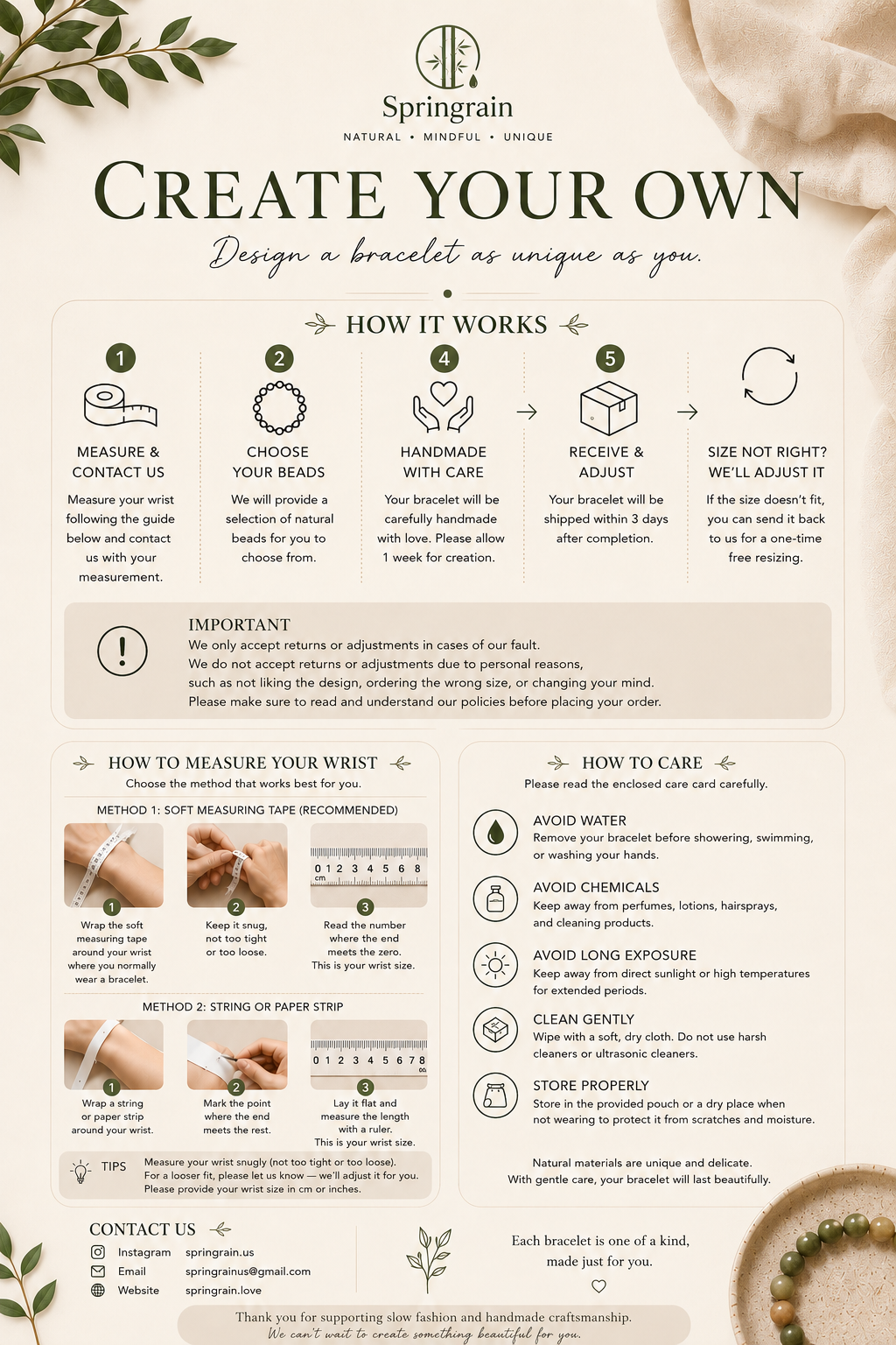 Create Your Own Handmade Bracelet