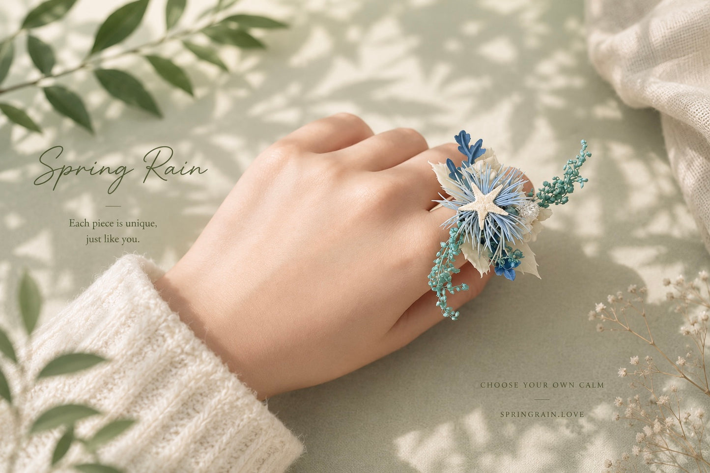 Ocean Whisper Ring